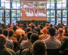 PMPR homenageia militares e autoridades civis no aniversário do BPRv, BPMOA e BOPE