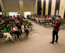 Segurança conscientiza servidoras sobre o Outubro Rosa 