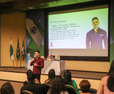 Segurança conscientiza servidoras sobre o Outubro Rosa 