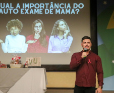 Segurança conscientiza servidoras sobre o Outubro Rosa 