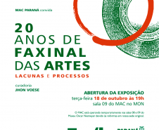 MAC Paraná inaugura mostra que apresenta os 20 anos de Faxinal das Artes