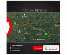 Bloqueio da Ponte de Porecatu tem nova data para início - 