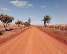 Estado faz melhorias em rodovia não pavimentada entre Santana do Itararé e Salto do Itararé