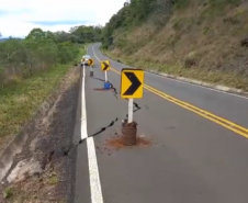 PR-170 em Bituruna passará por obras após danos causados pelas chuvas 