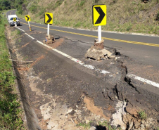 PR-170 em Bituruna passará por obras após danos causados pelas chuvas 