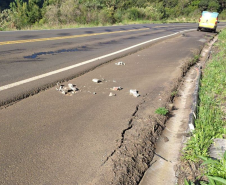 PR-170 em Bituruna passará por obras após danos causados pelas chuvas 