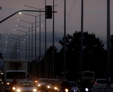 Governo conclui instalação de nova iluminação na rodovia João Leopoldo Jacomel