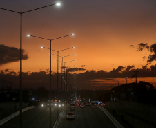 Governo conclui instalação de nova iluminação na rodovia João Leopoldo Jacomel