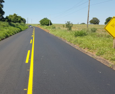 Obras de conservação de rodovias em Tapira e Nova Olímpia estão quase concluídas