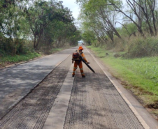Governo realiza obras de conservação da PR-576 no Noroeste do Paraná