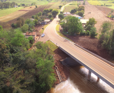 DER/PR está finalizando obras para acabar com alagamentos em rodovia no Vale do Ivaí