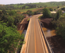 DER/PR está finalizando obras para acabar com alagamentos em rodovia no Vale do Ivaí