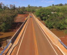 DER/PR está finalizando obras para acabar com alagamentos em rodovia no Vale do Ivaí