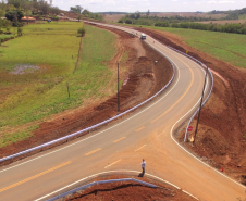 DER/PR está finalizando obras para acabar com alagamentos em rodovia no Vale do Ivaí