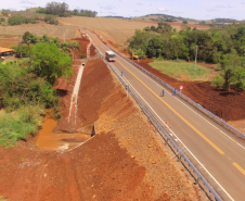 DER/PR está finalizando obras para acabar com alagamentos em rodovia no Vale do Ivaí