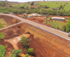 DER/PR está finalizando obras para acabar com alagamentos em rodovia no Vale do Ivaí