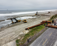 Litoral do Paraná conta com areia da praia renovada antes da data prevista