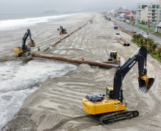 Litoral do Paraná conta com areia da praia renovada antes da data prevista