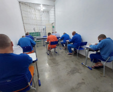 Encceja em unidades prisionais do Paraná teve adesão de 8.496 pessoas privadas de liberdade