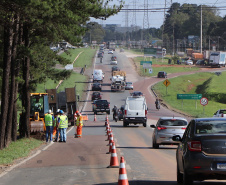 Começam as obras de reforço na segurança e iluminação no Contorno Sul de Curitiba