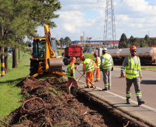 Começam as obras de reforço na segurança e iluminação no Contorno Sul de Curitiba