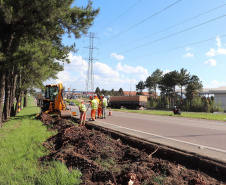 Começam as obras de reforço na segurança e iluminação no Contorno Sul de Curitiba