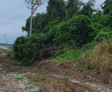 Copel trabalha para reestabelecer energia em locais atingidos por temporais- Região Vale do Ivaí - 