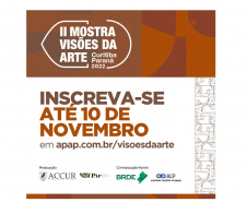 BRDE - Inscrições de obras para a II Mostra Visões da Arte terminam nessa sexta