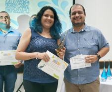 Sanepar recebe prêmio por projeto de educação socioambiental