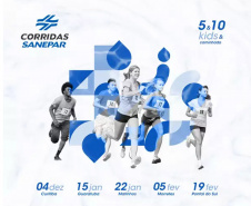 Inscrições da primeira etapa da corrida de rua da Sanepar vão até 28 de novembro