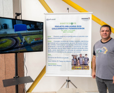  Professores apresentam projetos de robótica premiados durante evento de formação