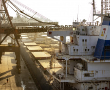 Porto de Paranaguá registra alta de 102% nas exportações pelo Corredor Leste