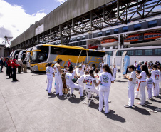 Após três anos, Porto de Paranaguá volta a receber navio com turistas