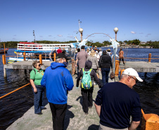 Após três anos, Porto de Paranaguá volta a receber navio com turistas