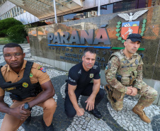 Policiais paranaenses competem no evento Combate Tático Brasil em Santa Catarina