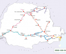 Guinchos do DER/PR começam a operar em 342,47 km de rodovias do Norte e Norte Pioneiro