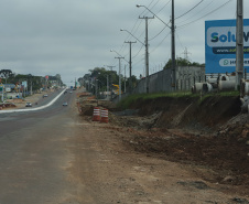 Obras do novo viaduto de São José dos Pinhais alteram trânsito a partir desta segunda