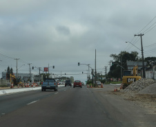 Obras do novo viaduto de São José dos Pinhais alteram trânsito a partir desta segunda