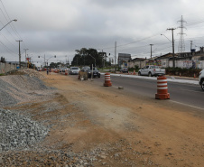 Obras do novo viaduto de São José dos Pinhais alteram trânsito a partir desta segunda