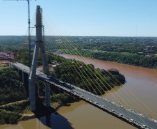 Estrutura da nova Ponte da Integração Brasil-Paraguai está concluída