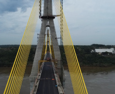 Estrutura da nova Ponte da Integração Brasil-Paraguai está concluída