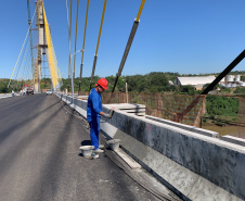 Estrutura da nova Ponte da Integração Brasil-Paraguai está concluída