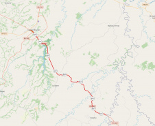 PRC-487 Campo Mourão - Iretama Rodovia que liga Campo Mourão e Iretama recebe revitalização 