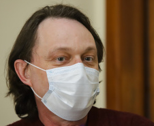 São José dos Pinhais, 20 de outubro de 2022 - Elson Valmir Kunze transplantado do coração - Foto: Roberto Dziura Jr./AEN