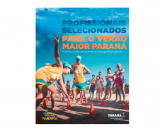 Esporte divulga os profissionais aptos a participar do Verão Maior Paraná
