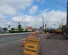 BR-376 tem bloqueios para avançar obra de novo viaduto em São José dos Pinhais 