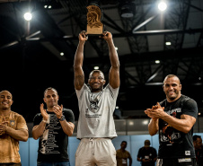 Policial militar do Paraná é campeão de competição de jiu jitsu para atletas das forças de segurança