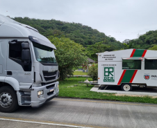 DER- Ferry boat de Guaratuba reforça restrições de horários e porte de veículos