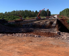 Duplicação do Contorno Oeste de Cascavel chega a 78% das obras executadas