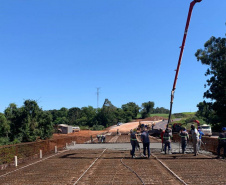 Duplicação do Contorno Oeste de Cascavel chega a 78% das obras executadas